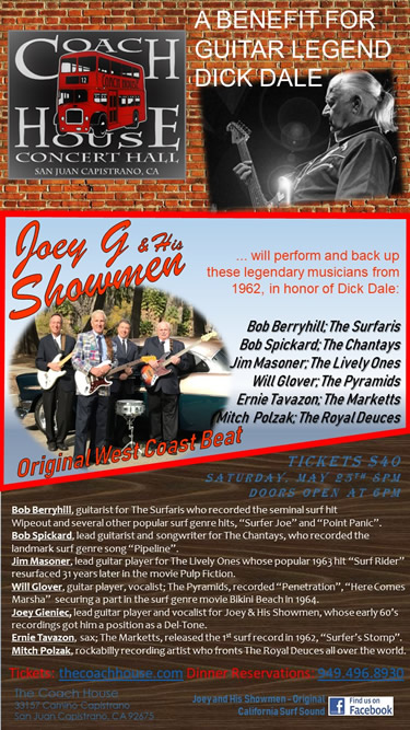 A Benefit for Guitar Legend Dick Dale