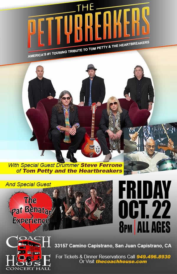 The Petty Breakers - A Tribute to Tom Petty @ THE COACH HOUSE »